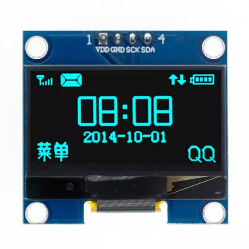 1.3 Inch OLED Display Module White/Blue 128X64 SPI/IIC I2C Communicate Color 4Pin/7Pin Screen Board