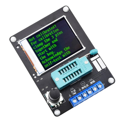 GM328A Transistor Tester Diode Capacitance ESR Voltage Frequency Meter PWM Square Waving Signal Generator Soldering