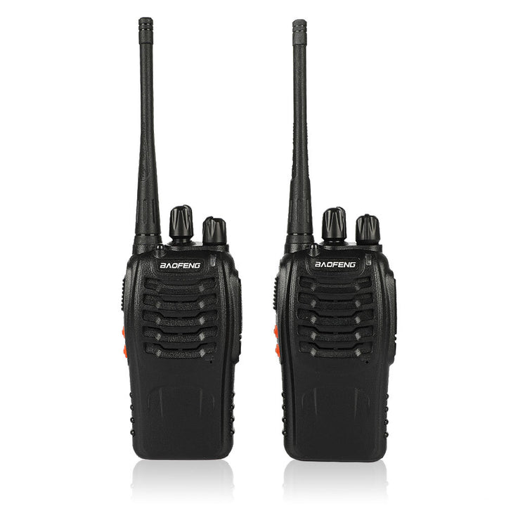 2Pcs/set Baofeng BF-888S Walkie Talkie Portable Radio Station BF888s 5W 16CH UHF 400-470MHz BF 888S walkie-talkie two-way Radio