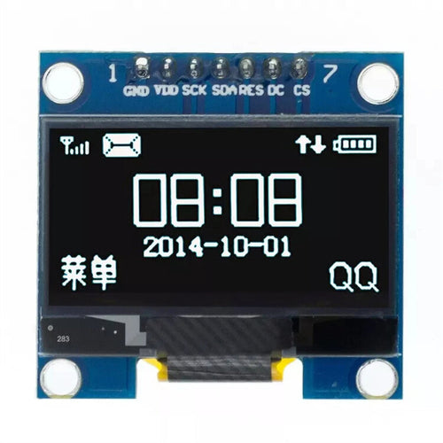 1.3 Inch OLED Display Module White/Blue 128X64 SPI/IIC I2C Communicate Color 4Pin/7Pin Screen Board