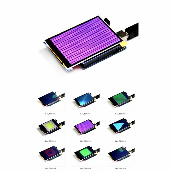 3.5 Inch TFT Color Display Screen Module 320 X 480 Support UN0 Mega2560 Geekcreit for Arduinno - products that work with official Arduinn0 boards