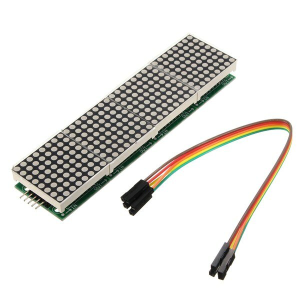 MAX7219 Dot Matrix Module 4-in-1 LED Display Module