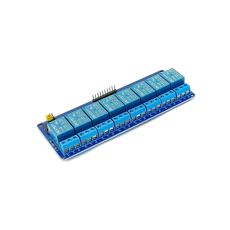 8 Channel 3.3V Relay Module Optocoupler Driver Relay Control Board Low ...