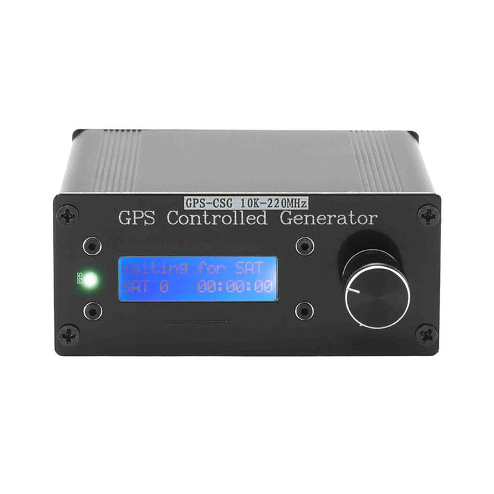 10K-220MHz VFO GPS Controlled Generator Taming Reference Signal Source Black Tool Accessories