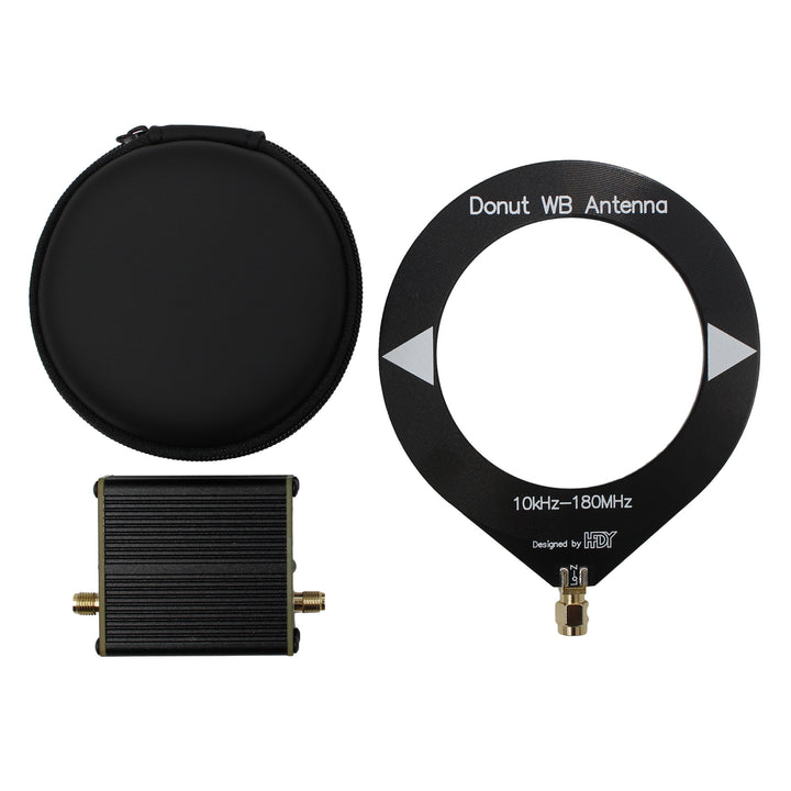 Donut Loop Broadband Antenna Frequency Range 10kHz-180MHz with Low Impedance Converter