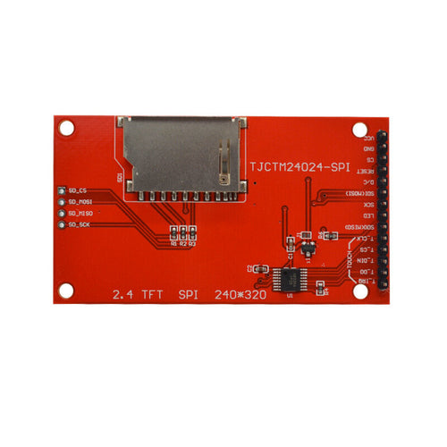 2.4inch 240*320 ILI9341V Smart Display Screen 2.4'' SPI Serial TFT LCD Module With/Without Touch Display Screen