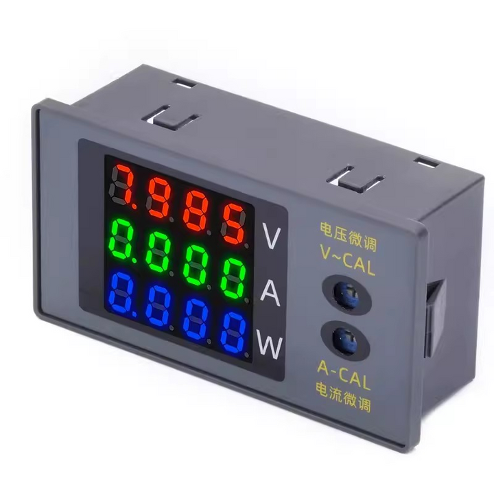 DC730 Digital Voltmeter Ammeter Wattmeter Voltage Current Energy Meter DC 0~100V 10A 1000W High Precision Power Meter