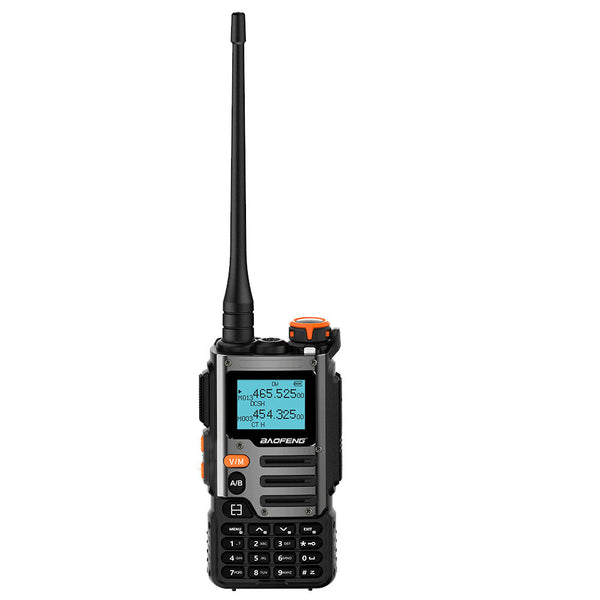 Baofeng UV-K68 Two-Way Radio Walkie Talkie 20W Power 1000 Channels NOAA Weather Reception 1.44" Display High Capacity Battery Dual-Band VHF/UHF Transceiver EU Plug