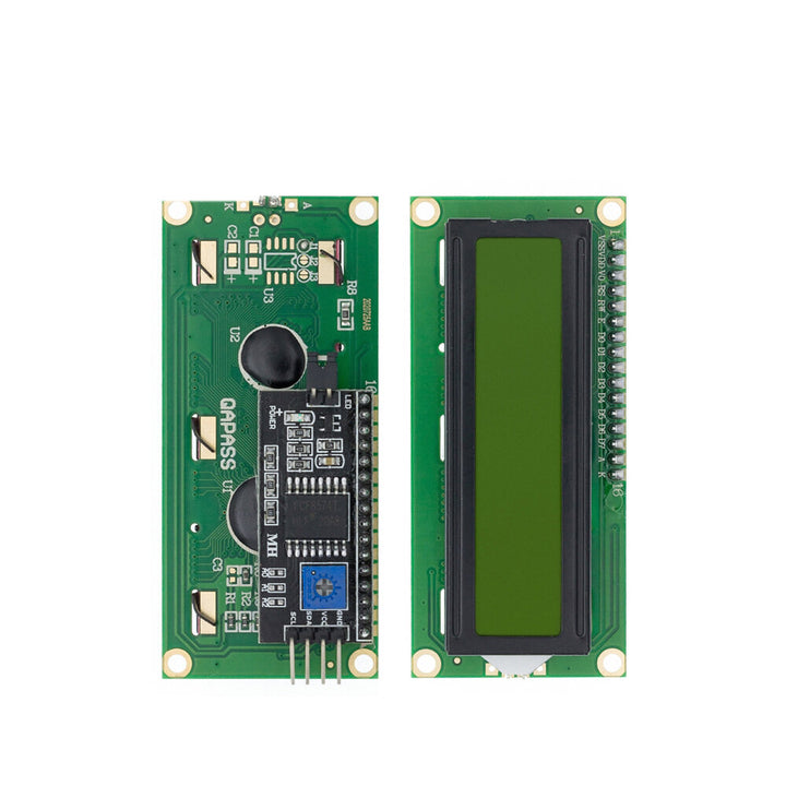 LCD1602 LCD Screen Module Blue/Yellow Green Screen IIC/I2C 1602 LCD Module LCD1602A Blue Screen with Back Module