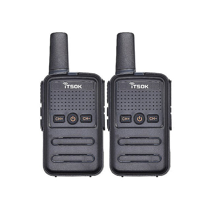 2Pcs ITSOK PMR446 Mini Walkie Talkie Long Range Commutator Station Kid Toys Amateur Radio Portable Handheld Two Way Radio European Version