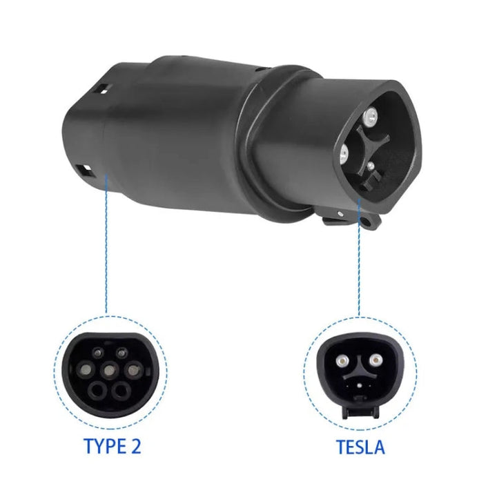 For Tesla New Energy Vehicle Charging Gun Tesla to Type 2 Adapter, European Standard