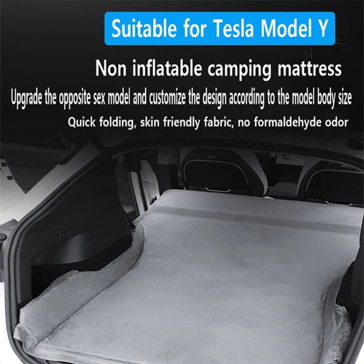 For Tesla Model Y/3 Car Suede Air-free Mattress