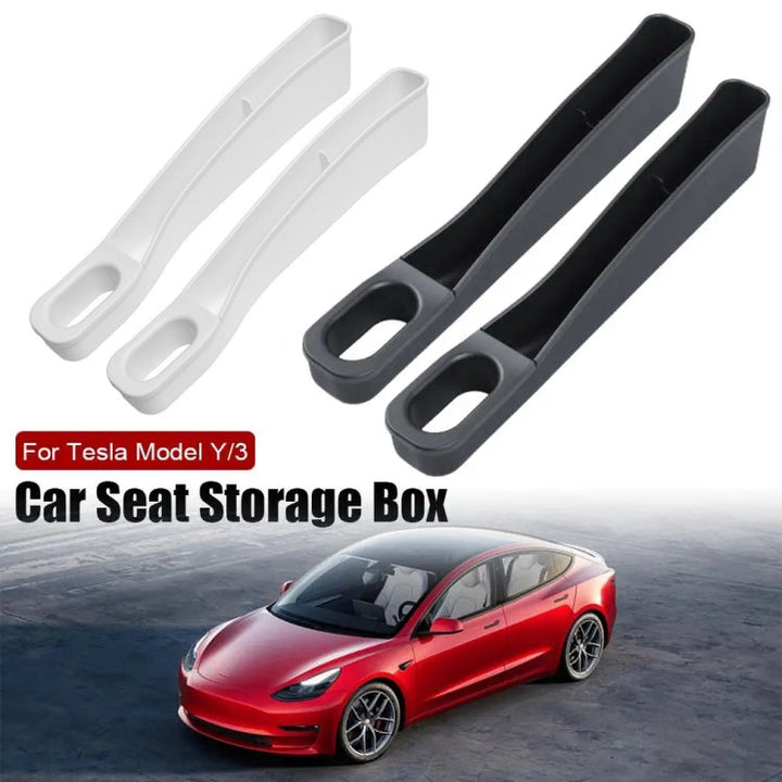 For Tesla Model 3/Y 2pcs / Set Car Seat Gap Storage Box