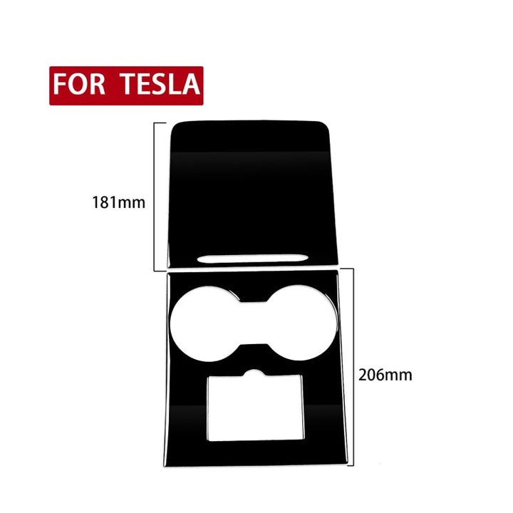 For Tesla Model 3 1106 Car Central Control Panel Decorative Sticker, Left and Right Drive Universal