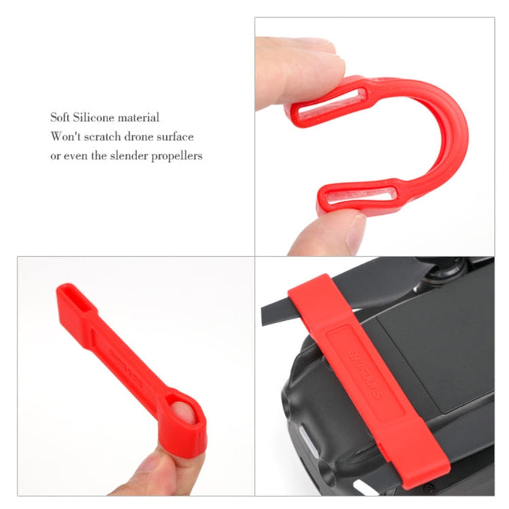 4 PCS Blade Holder Silicone Fixed Propeller Fixer Guard forDJIMavic AIR