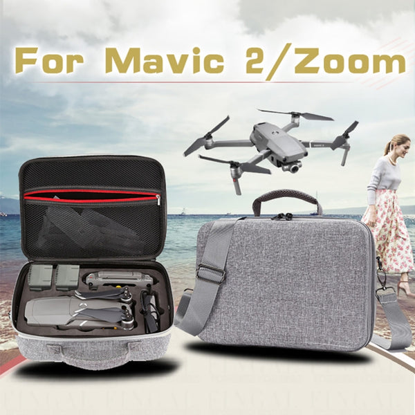 Shockproof Waterproof Portable Case for DJI Mavic 2 Pro / Zoom and Accessories, Size: 29cm x 19.5cm x 12.5cm, For Mavic 2 Pro