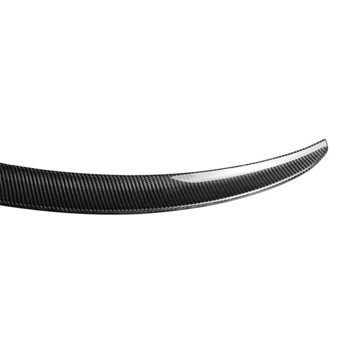 Fit For Tesla Model 3 Rear Trunk Spoiler Wing Carbon Fiber Refit Add Long