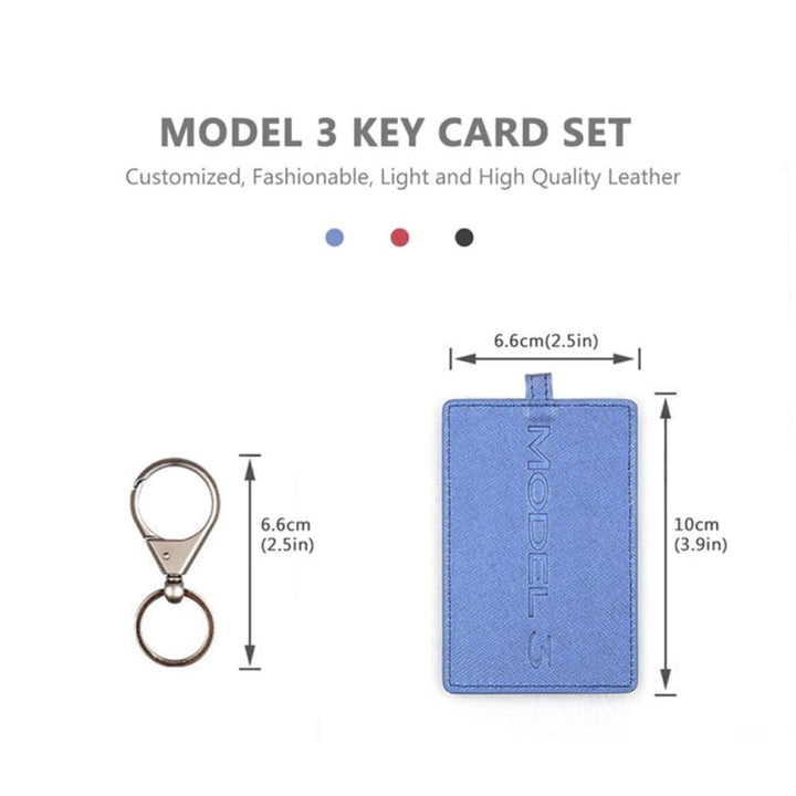 Portable Car Key Card Cover Case for Tesla Model 3