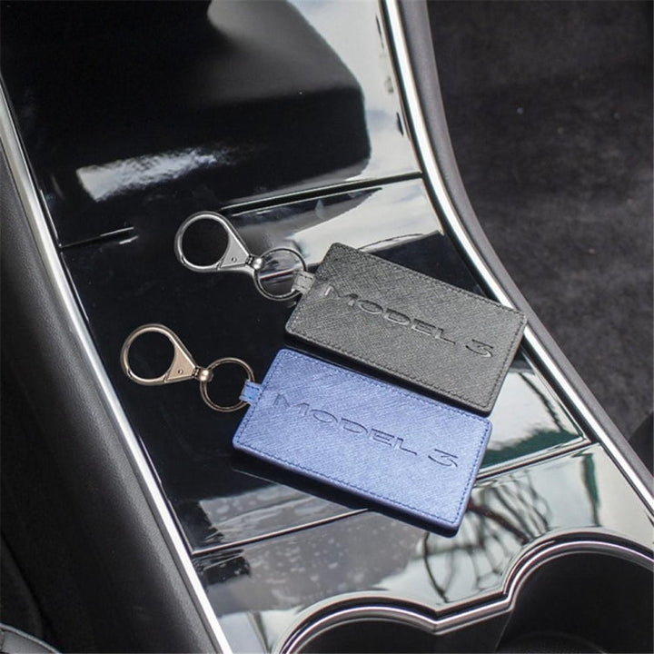 Portable Car Key Card Cover Case for Tesla Model 3