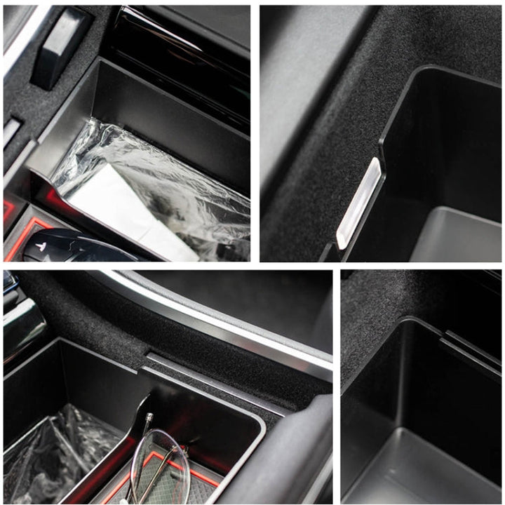 Car Double Layer Storage Box for Tesla Model 3/Y before 2021