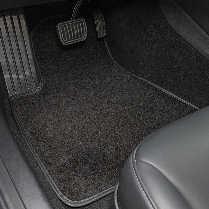 3 in 1 Car Velvet Foot Mat for Tesla Model 3