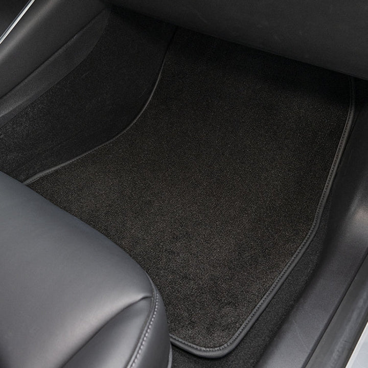 3 in 1 Car Velvet Foot Mat for Tesla Model 3