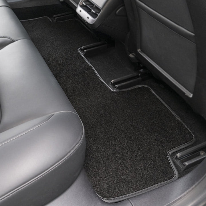 3 in 1 Car Velvet Foot Mat for Tesla Model 3