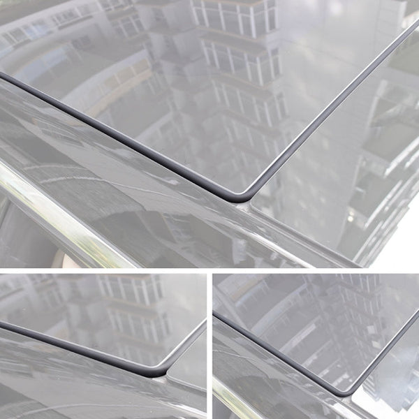 Car Rubber Skylight Glass Seal Strip Wind Noise Reduction for Tesla Model 3