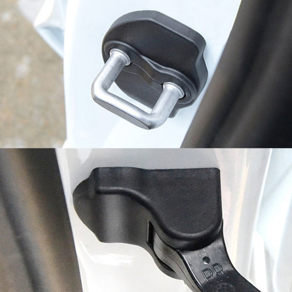 Car Door Lock Cover + Limiter Cover for Tesla Model 3