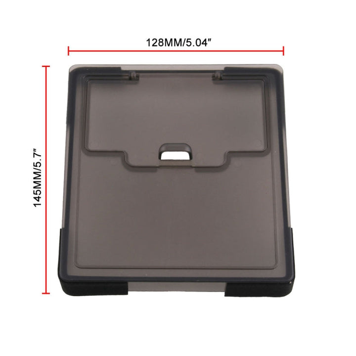 Hidden Transparent Storage Box Central Control Armrest Box Cover for Tesla Model 3