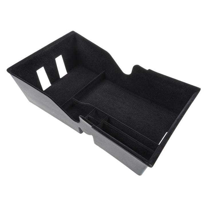 Car Flocking Material Central Control Storage Box for Tesla Model 3 before 2021