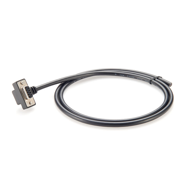 DB9 RS232/485/422 Male&Female Serial Cable Low Profile Cable DB9 Right Angled With Low Profile Connectors