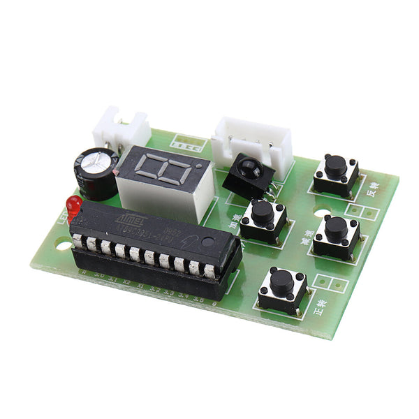 DC 4V-6V Stepper Motor Driver Controller Integrated Board 2-phase 4-wire Speed Adjustable with Remote Controller