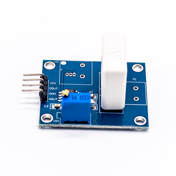 DC 5V WCS1800 Hall Current Detection Sensor Module 35A Precise With Overcurrent Protection