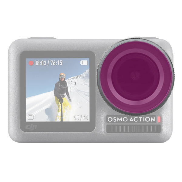 Sunnylife OA-FI179 Lens Diving Filter for DJI OSMO ACTION, OA-FI179, Purple