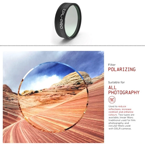 Alloy Frame CPL Pro Polarized Lens Filter forDJIMAVIC Air