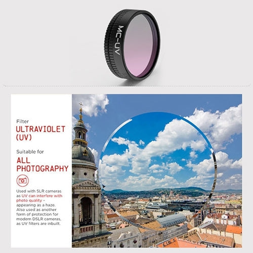 Alloy Frame MC-UV Lens Filter forDJIMAVIC Air