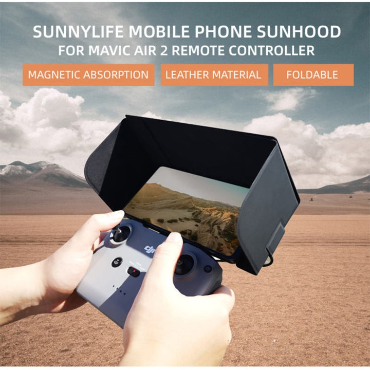 Sunnylife AIR2-Q9299 Remote Control Phone Hood forDJIMavic Air 2