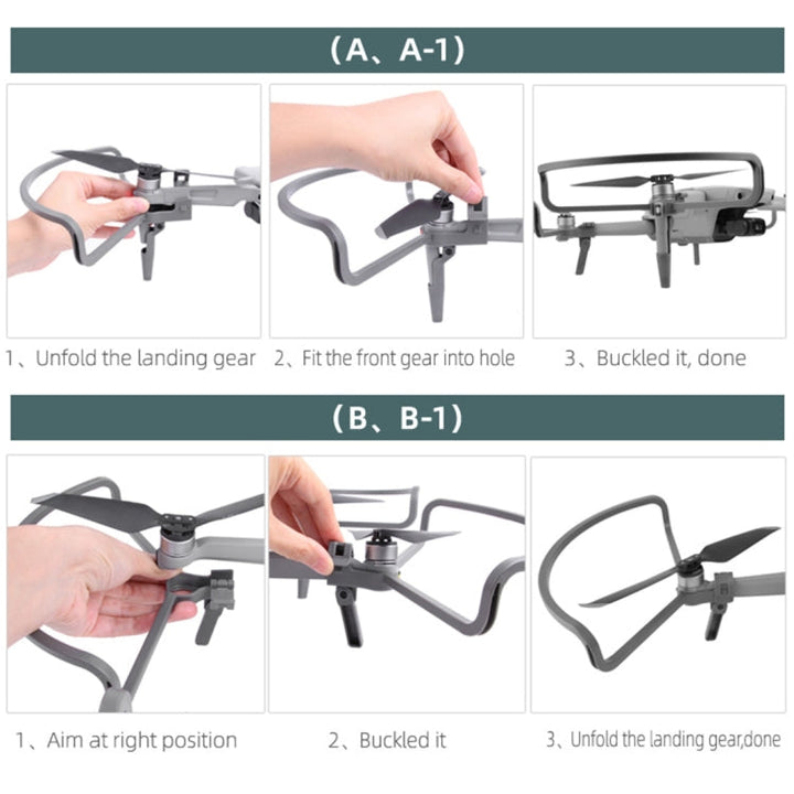 Sunnylife AIR2-KC322 Foldable Integrated Tripod Anti-collision Ring forDJIMavic Air 2