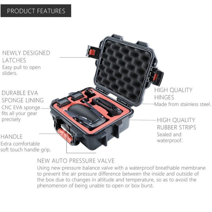 PGYTECH P-UN-029 Special Waterproof Explosion-proof Portable Safety Box Mini Version forDJIMavic Air