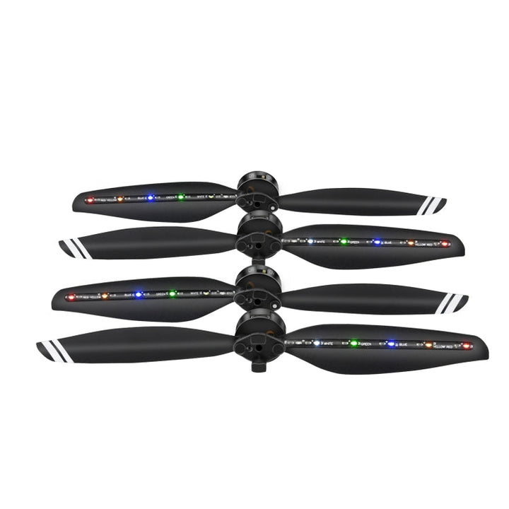 STARTRC 2 Pairs Foldable Color LED Flash Lamp Low Noise Propellers forDJIMavic Air 2