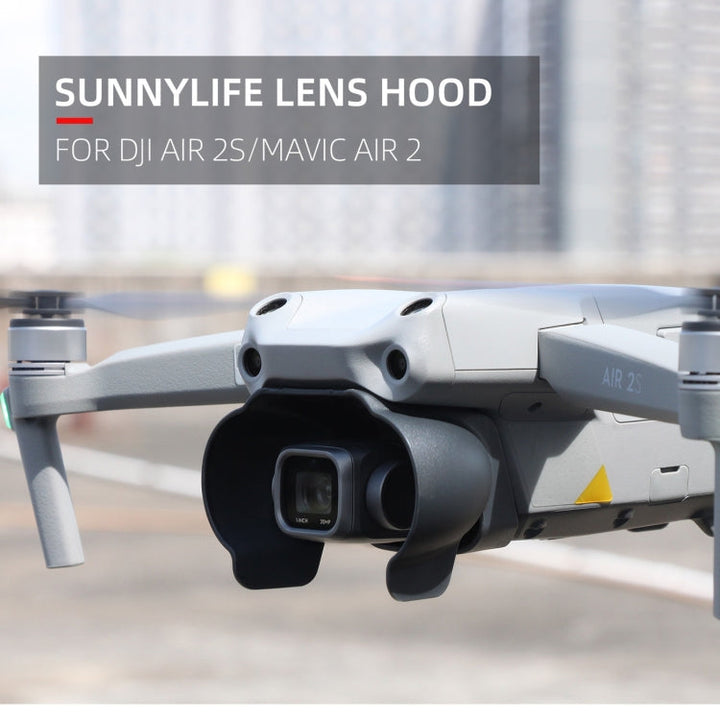 Sunnylife A2S-Q9350 Camera Lens Sunshade Anti-glare Hood forDJIAir 2S / Mavic Air 2