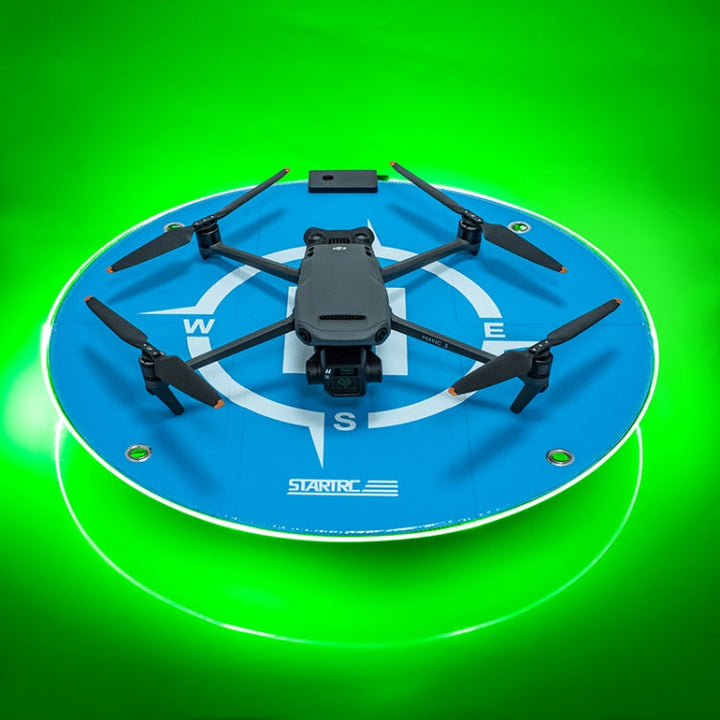 STARTRC 55cm LED Colorful Light Waterproof Drone Parking Apron forDJIAvata / Mini 3 Pro / Air 2S / Mavic Air 2 / Phantom 4