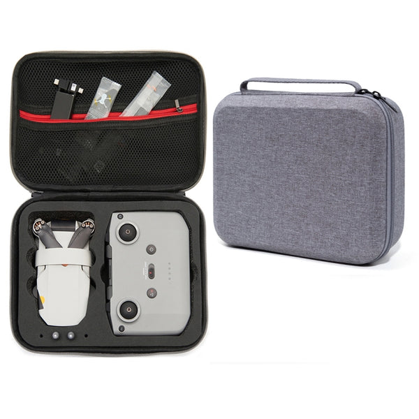 For DJI Mini 2 SE Grey Shockproof Carrying Hard Case Drone Storage Bag, Size: 24 x 19 x 9cm, 24 x 19 x 9cm