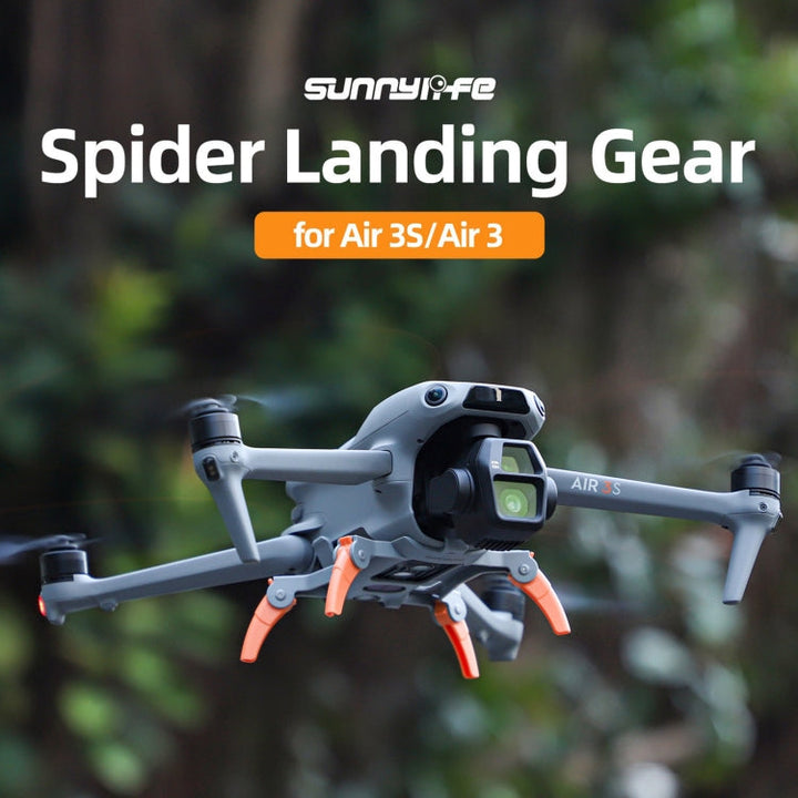 ForDJIAir 3S / 3 Sunnylife Landing Gear Extensions Heightened Spider Gears Support Leg