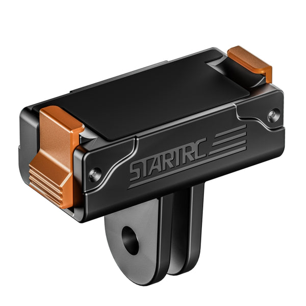 For DJI Osmo Action 5 Pro STARTRC Plastic Quick Adapter Magnetic Extension Bracket, For DJI Osmo Action 5 Pro / 4 / 3 Plastic