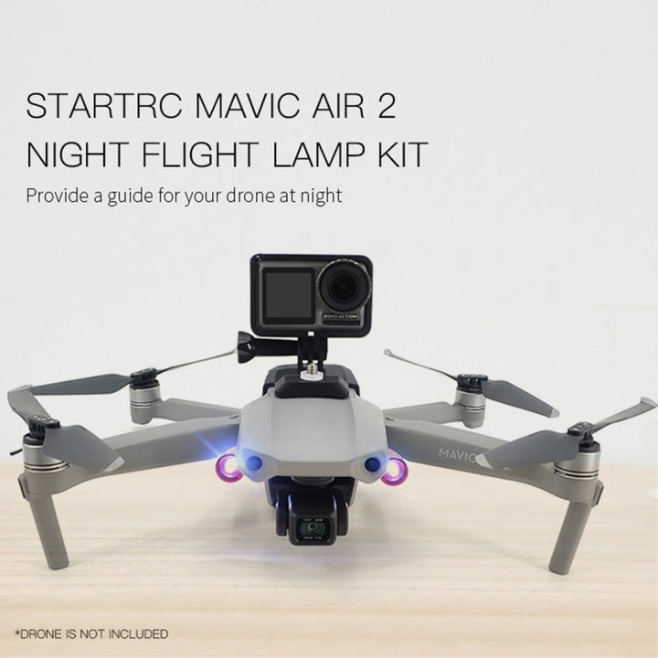 STARTRC Strobe Light Drone Night Flights Remote Control LED Headlamp Searchlight with Fixing Holder forDJIMavic Air 2 / Air 2S