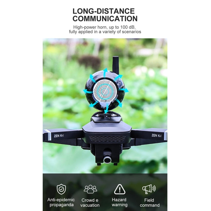 ForDJIMavic Series / Mavic Air 2 Long-distance Interference-free Loudspeaker Drone High-altitude Megaphone with Headset Transmission Alarm Speaker