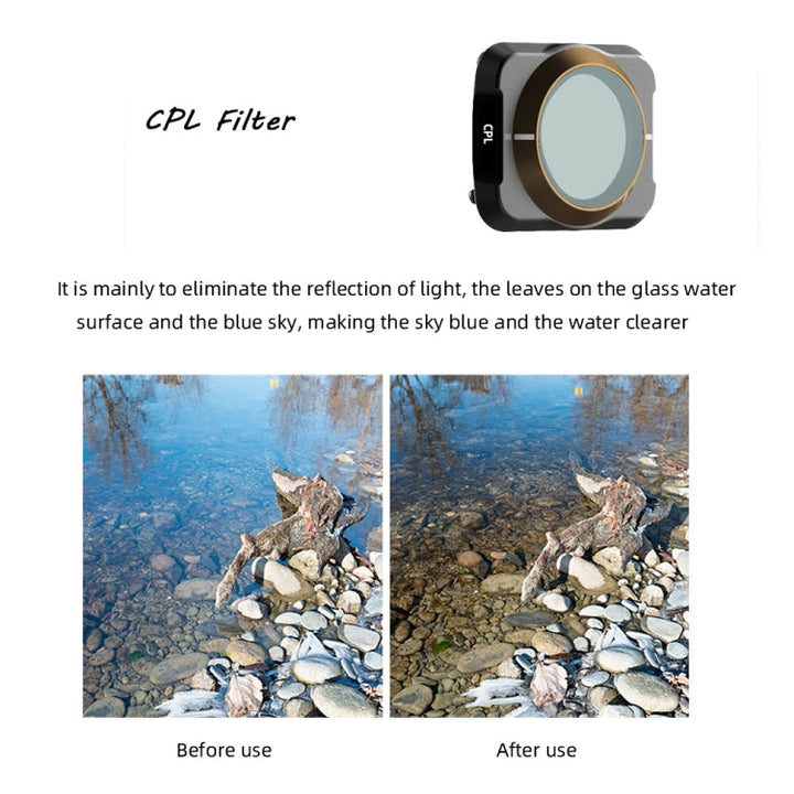 JSR Drone CPL Lens Filter forDJIMAVIC Air 2