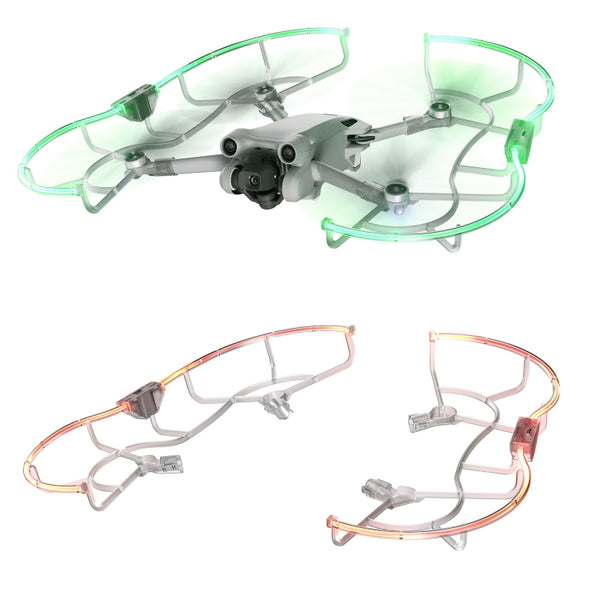 For DJI Mini 3 / Mini 3 Pro STARTRC Drone LED Propeller Protective Guard Anti-collision Ring, For DJI Mini 3 / Mini 3 Pro